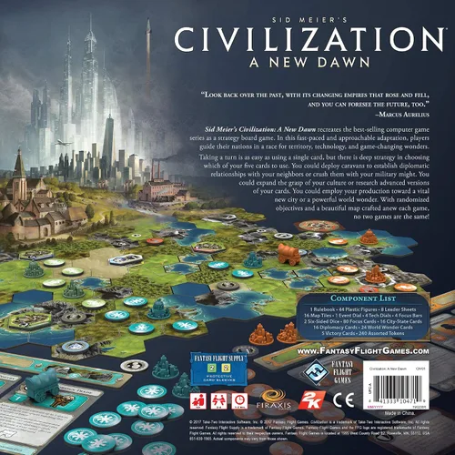 Miniatura 2 de Juego de mesa y estrategia Sid Meier’s Civilization: a New Dawn de Fantasy Flight