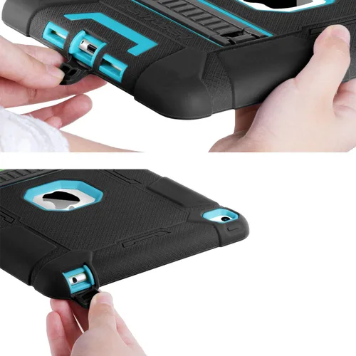 Miniatura 6 de BENTOBEN Funda para iPad Air 2, híbrida a prueba de golpes, con función atril, resistente a los golpes, a prueba de caídas, para iPad Air 2