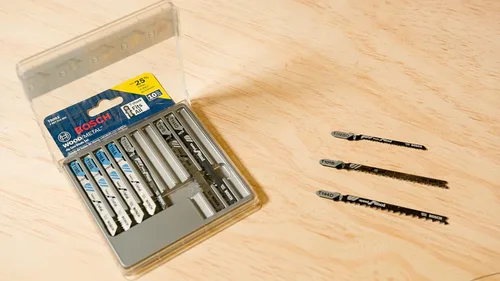 Miniatura 17 de Bosch T5002 Juego de hojas de 10 piezas surtidas tipo T-Shank