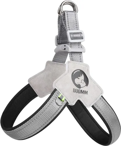 Miniatura 2 de Easy Walk - Arnés para perro con problemas de tráquea, arnés suave y ajustable para cachorros, sin tirones, fácil de usar, arnés para mascotas sin