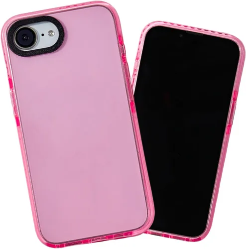 Miniatura 87 de SteepLab Funda de barrera para iPhone 13, protección de 360 grados que absorbe impactos con bisel elevado y colores llamativos (cielo azul brillante)