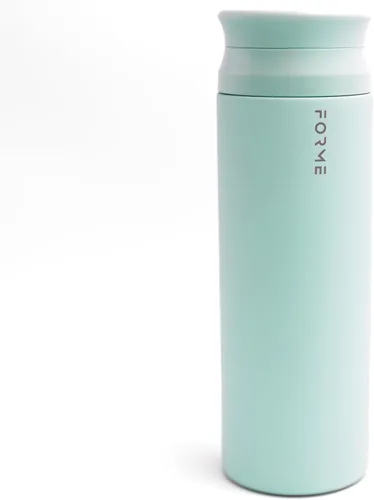 Miniatura 8 de FORME - Botella mezcladora agitadora, acero inoxidable con doble aislamiento a prueba de fugas, botella agitadora silenciosa para bebidas calientes