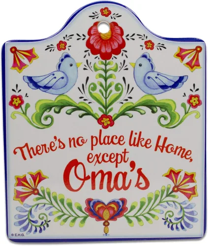 Miniatura 5 de Essence of Europe Gifts El mejor tablero de queso de cerámica azul y blanco decorativo de 7.5" salvamanteles GermanGiftOutlet