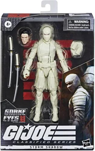 G.I. Joe Serie clasificada Snake Eyes: G.I. Joe Origins Storm Shadow Figura de acción 17, juguete de escala premium de 6 pulgadas con paquete de