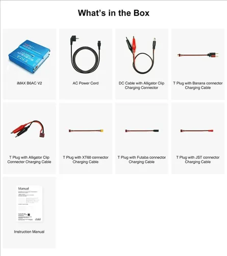 Miniatura 8 de iMAX B6AC V2 AC/DC Dual Power Cargador de equilibrio profesional Descargador 50W 6A para 1-6S LiHV LiPo Li-ion Life, 1-15S NiMH NiCD, 2-20V Pb