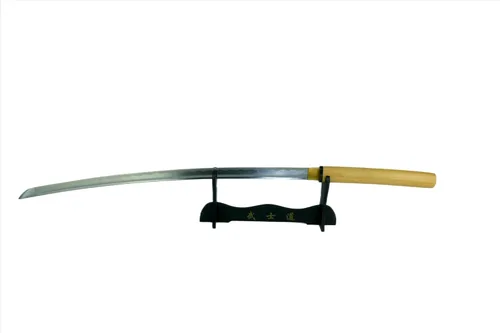 Miniatura 4 de Espada japonesa Samurai Shirasaya Katana filosa hecha a mano con saya de madera de alto brillo