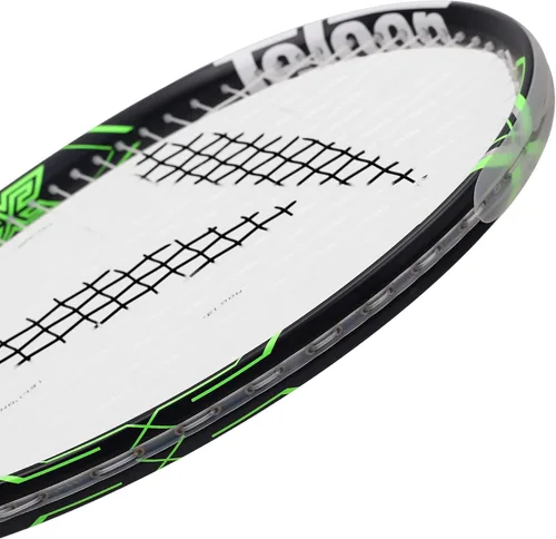 Miniatura 5 de Teloon Raquetas de tenis para adultos, 2 piezas, raqueta de tenis recreativa de 27 pulgadas para hombres y mujeres, estudiantes universitarios