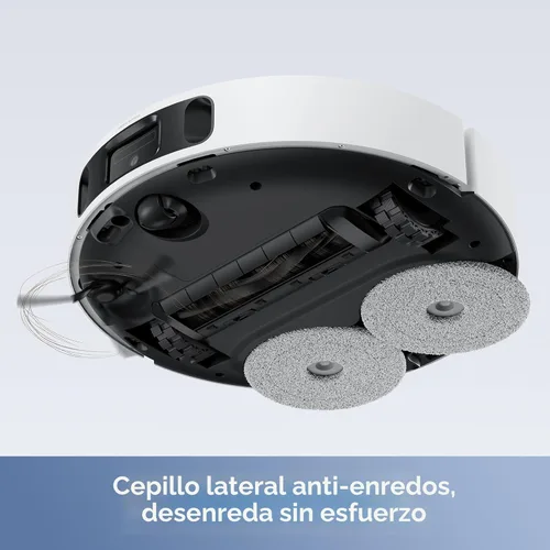 Miniatura 4 de Mova E40 Ultra Robot Aspiradora y Trapeadora, Succión de 19,000Pa, Trapeador Extensible y Elevable, Estación Todo en Uno, Vaciado Automático, Lavado