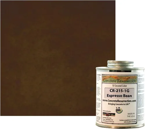 Miniatura 14 de El tinte para hormigón Ten Second Color (TSC) hace 1 galón de grado profesional y fácil de usar. Tinte de cemento semitransparente. Se seca en Crema