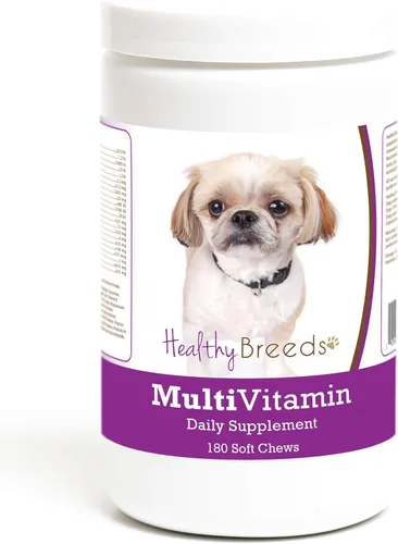Miniatura 205 de Healthy Breeds Bulldog francés multivitamínico suave masticable para perros 180