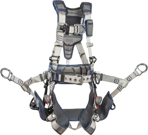 Miniatura 2 de 3M DBI-SALA ExoFit STRATA Comfort Arnés de seguridad para escalada/posicionamiento/suspensión en torre, OSHA, 1114368, XL