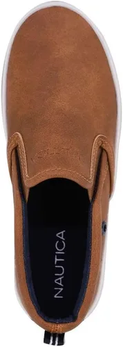 Miniatura 5 de Nautica Akeley - Tenis para niños sin cordones para jóvenes y niños (niños grandes, pequeños y bebés)