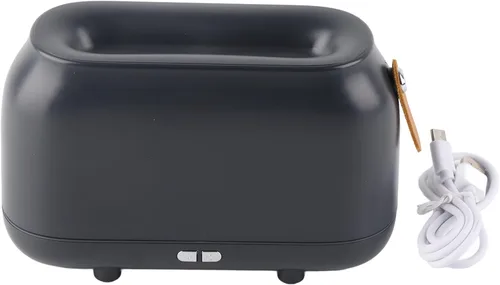 Miniatura 6 de Topyond Difusor de llama difusor de aceite esencial humidificador de aromaterapia, humidificador de chimenea alimentado por USB para yoga en casa