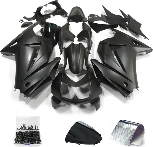 Miniatura 5 de Kit de carenado de motocicleta sin pintar para NINJA 250R EX250 2008 2009 2010 2011 2012 (15 piezas)