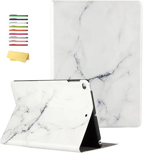 Miniatura 23 de Funda para iPad de 6ª/5ª generación de 9.7 pulgadas 2018/2017, para iPad Air 2/Air 1 con soporte, soporte para lápices, bolsillo