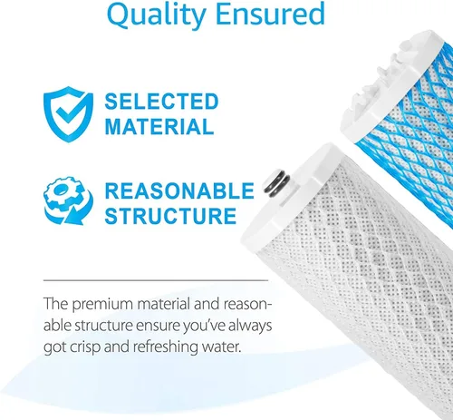 Miniatura 3 de Waterdrop Filtro de agua para grifo 4035, repuesto para filtro Aquasana®, AQ 4025, AQ-4035®, se adapta a sistemas de agua potable AQ4000, AQ4050