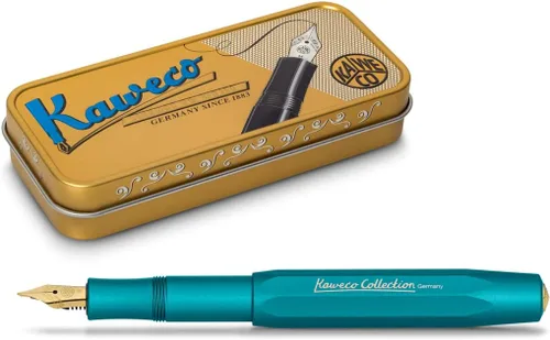 Miniatura 3 de AL Sport Pluma Estilográfica Iguana Azul Fino
