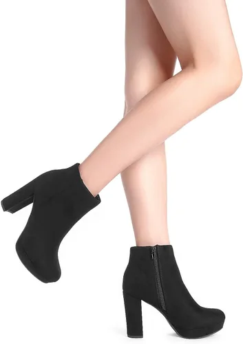 Miniatura 7 de DREAM PAIRS - Botines de tacón alto para mujer.