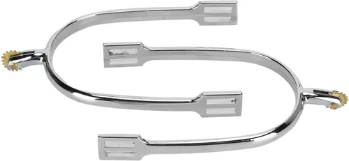 Miniatura 6 de Zerone Espuelas de Caballo, Monturas Horse Spurs Accesorios de Caballo Espuelas de Aleación de Zinc Inglés Caballo Accesorio con Perilla de Cobre