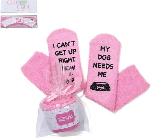 Miniatura 49 de CHANGGER Calcetines unisex con texto en inglés "If You Can Read This Bring Me Some Fuzzy Funny Saying Crew Socks Christmas Unisex Gift