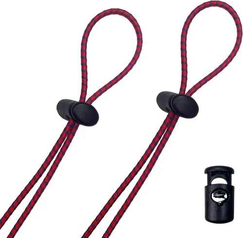 Kit de correa para gafas Flow (paquete de 2) - Correas elásticas de repuesto para gafas de natación Rojo