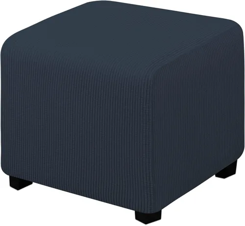 Miniatura 114 de Easy-Going Funda Elástica para Otomana Taburete de Almacenamiento Plegable Protector de Muebles Funda Rectangular Suave con Parte Inferior Elástica