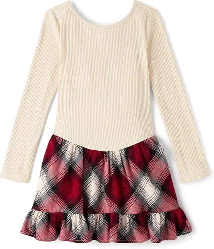 Miniatura 19 de The Children's Place Vestido casual de manga larga para niñas grandes