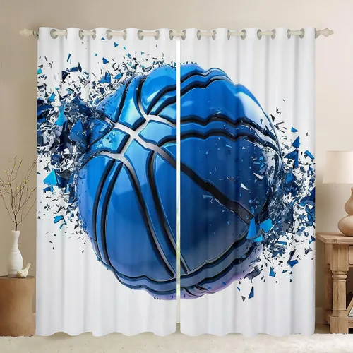 Miniatura 9 de Erosebridal Cortinas opacas con estampado de vaca lindo 30-50% para dormitorio, cortinas de piel de vaca de 38 pulgadas de ancho x 45 pulgadas