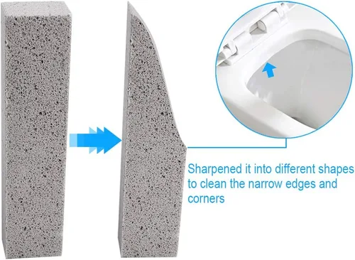 Miniatura 7 de Paquete de 24 piedras pómez para limpieza, estropajo pómez, removedor de anillos de inodoro, limpiador de barra pómez para limpieza de cocina, baño