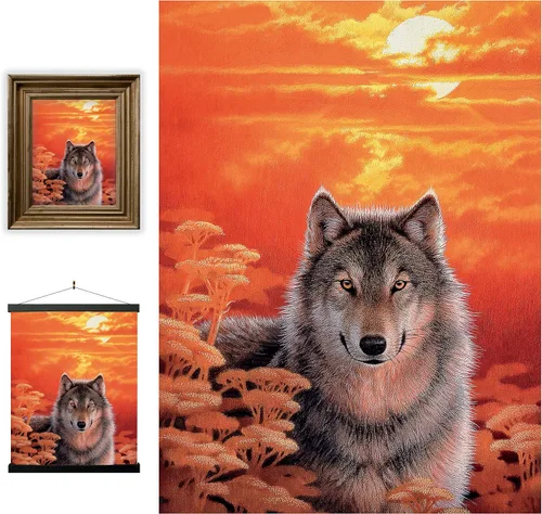 Miniatura 75 de Impresiones de arte de pared lenticular 3D LiveLife - El amor de un padre de Deluxebase. Póster 3D de león sin marco. Decoración de pared perfecta.