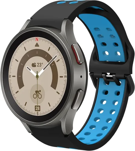 Miniatura 31 de VeveXiao Correa deportiva compatible con Samsung Galaxy Watch 5 Pro de 1.772 pulgadas/Watch 4 Classic 1.654 pulgadas/1.811 pulgadas, sin huecos