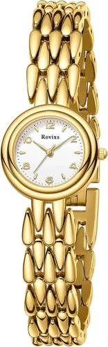 Miniatura 17 de Petite Vintage Luxury Women Watch, Japanese Movement, Elegant Retro Ladies Dress Watch, Water Resistant
