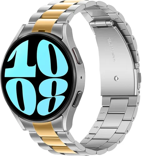 Miniatura 13 de Anlinser - Correas sin huecos compatibles con Samsung Galaxy Watch 7/6/5/4/FE Band 44mm 40mm/Watch 6 Classic Band 47mm 43mm/Watch 5 Pro 45mm/Watch 4