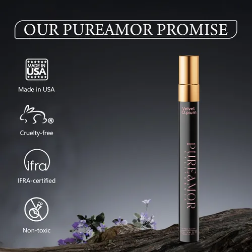 Miniatura 3 de Perfumes de Feromonas PUREAMOR para Mujeres, Perfume de Vainilla Ámbar, Eau De Parfum de Larga Duración, Colonia de Mezcla de Aromas Premium