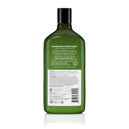 Miniatura 2 de Avalon Organics Acondicionador nutritivo de lavanda, botella de 11 onzas (paquete de 2)