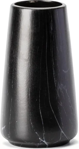 Miniatura 10 de Jarrón de cerámica beige – Florero neutro de 8 pulgadas para decoración del hogar, jarrón bohemio blanco roto, jarrones crema para flores, jarrones