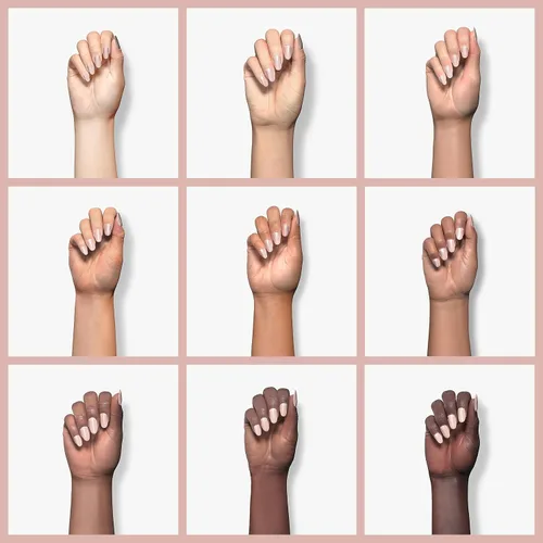 Miniatura 4 de Beetles - Esmalte para uñas en gel color rosado natural y neutro "Bella Light" para manicura permanente, para lámpara led, apto para todas