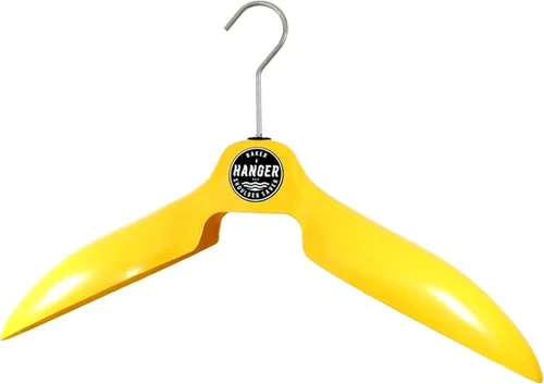 Miniatura 10 de Percha para colgar abrigos de parka «Shoulder Saver», fabricado en Estados Unidos, gancho giratorio de 6 pulgadas (azul)