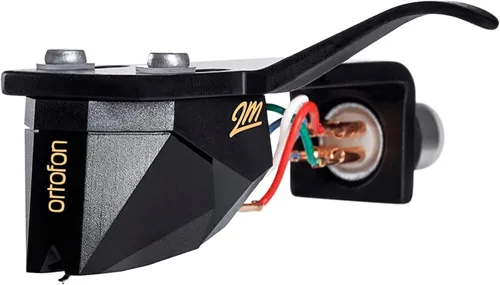 Ortofon Pastilla premontada negra 2M montada en SH-4 Black Headshell