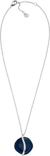 Miniatura 2 de Skagen Collar con colgante de cristal de mar de plata, oro rosa o dorado para mujer