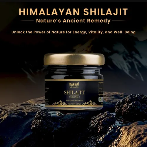 Miniatura 4 de Shilajit Resina orgánica pura del Himalaya, 900 mg de resina Shilajit de grado dorado con ácido fúlvico y más de 85 oligoelementos complejos