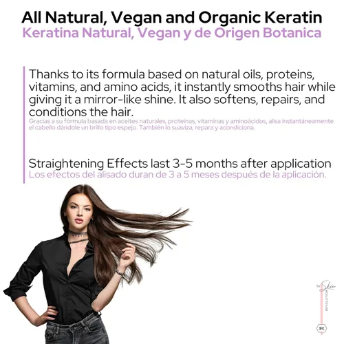 Miniatura 4 de Ritual Botánico Keratina Orgánica Tratamiento para alisar, reparar y relajar el cabello Todos los ingredientes naturales, orgánicos y veganos