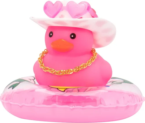 Miniatura 34 de wonuu Accesorios para automóvil, patos de goma, decoraciones de tablero de patos de goma, accesorios rosados, decoración de coche, patos