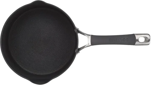 Miniatura 9 de Circulon Radiance - Cacerola antiadherente con revestimiento duro y colador de 3 cuartos de galón, color gris