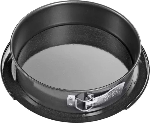 Miniatura 2 de Zenker Molde desmontable rectancular Deluxe con base plana Ø28cm en negro-metálico, Esmalte, 13.2 x 13.2 x 5.5 in