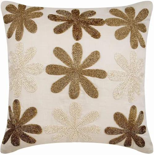 Miniatura 17 de The HomeCentric Funda de almohada color crema para sofá, funda de almohada moderna de 12 x 12 pulgadas, funda de almohada cuadrada de satén, funda