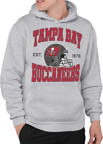 Miniatura 7 de Junk Food NFL Sudadera con Capucha Pullover Signature unisex para adultos. Ajuste Unisex Relajado.