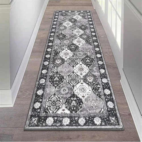 Miniatura 79 de HEBE Alfombra Pasillo 2'x10' Lavable Vintage Desgastada Alfombras de Área Antideslizante Alfombra de Lavandería Boho Alfombras de Piso para Pasillos