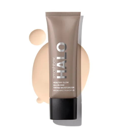 Miniatura 18 de Smashbox Halo Healthy Glow Tinted Moisturizer with SPF 25 24-Hour Hydrating Buildable Coverage with a Natural Dewy Finish, Hyaluronic Acid &