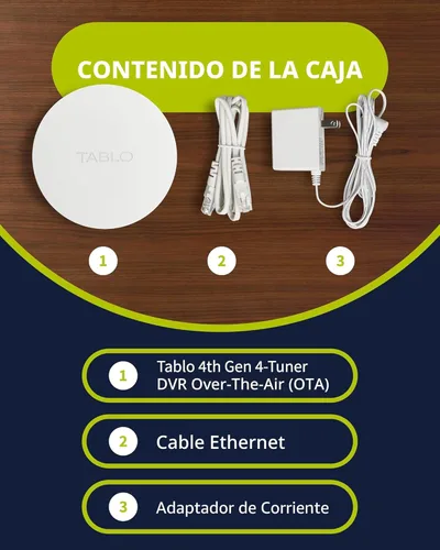 Miniatura 9 de DVR Tablo TV de 4ª Generación de 4 Sintonizadores para Televisión por Antena (OTA) - Mira, Pausa y Graba TV en Vivo, Noticias, Deportes y Películas